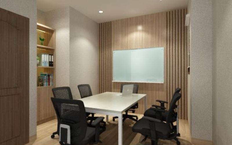 Jasa Interior Design Office perumahan Nusantara Cibubur, jasa design interior design cibubur, design interior minimalis modern cibubur