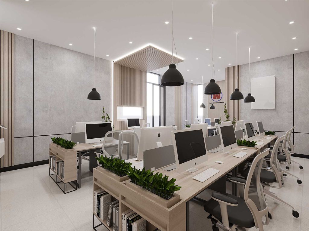 jasa interior kantor ruang kerja / working space IAI