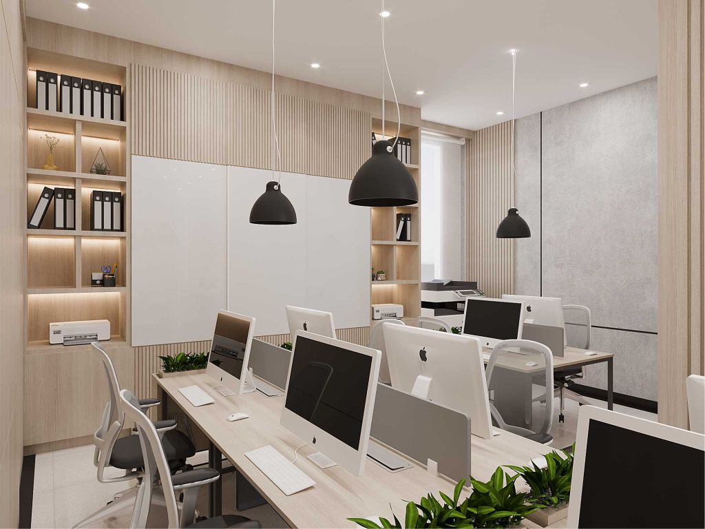 jasa interior kantor ruang kerja / working space IAI