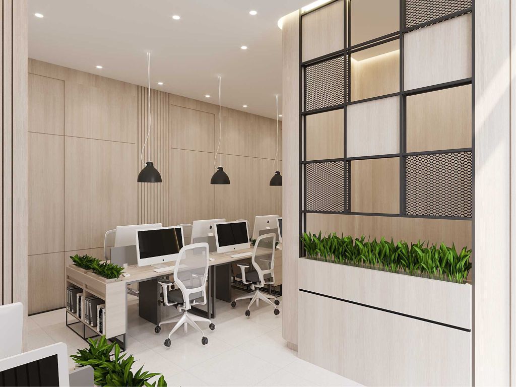 jasa interior kantor ruang kerja / working space IAI