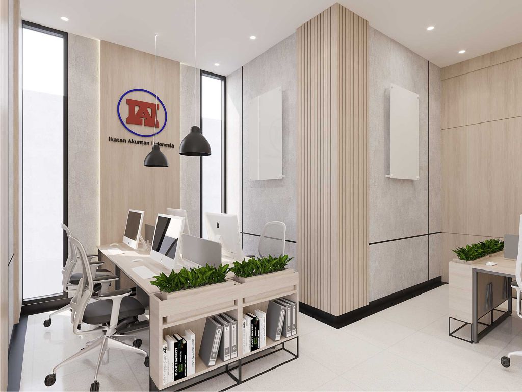 jasa interior kantor ruang kerja / working space IAI