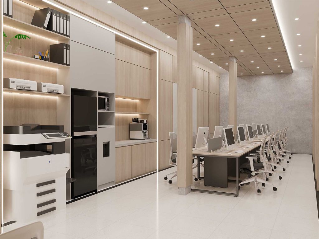 jasa interior kantor ruang kerja / working space IAI