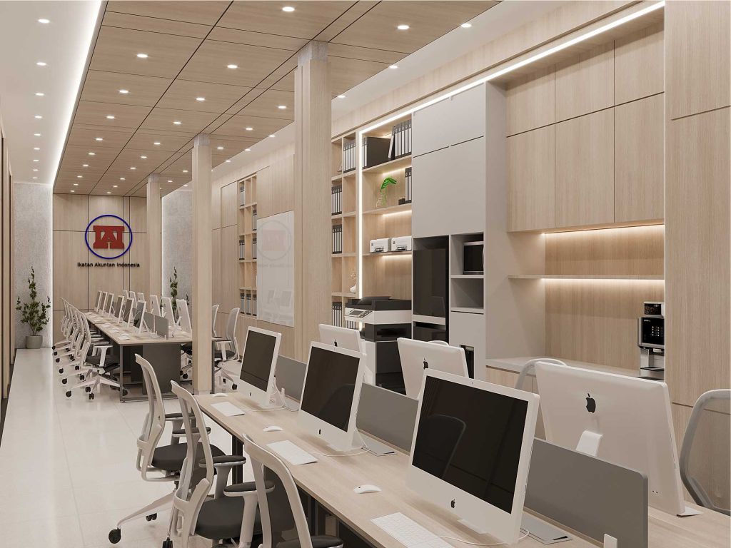 jasa interior kantor ruang kerja / working space IAI