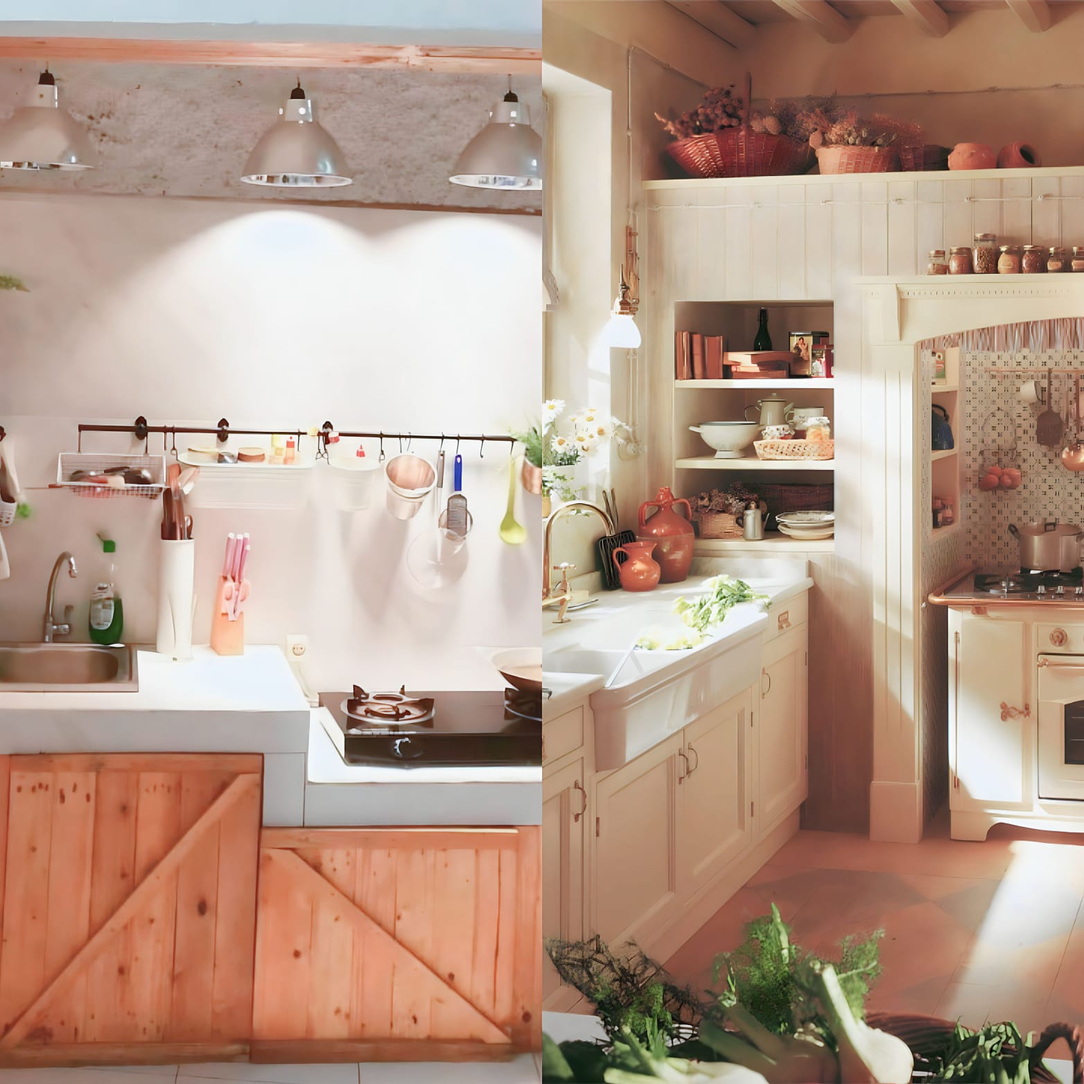 Membangun Design Interior Dapur dengan Barang Secondhand