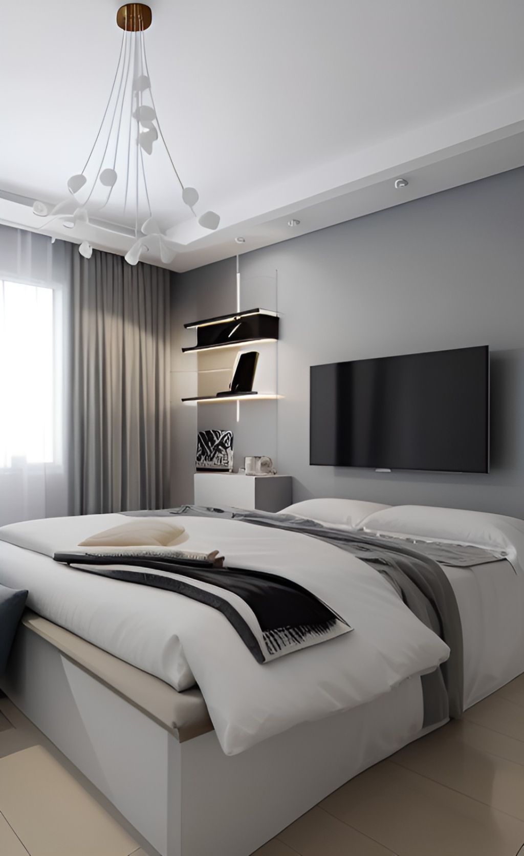 desain ruangan kamar tidur minimalis ( design interior bedroom minimalist )