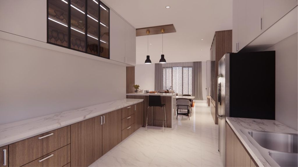 Kitchen 0021 - Kota Wisata Cluster Belleveu - Cibubur - Jakarta Timur b