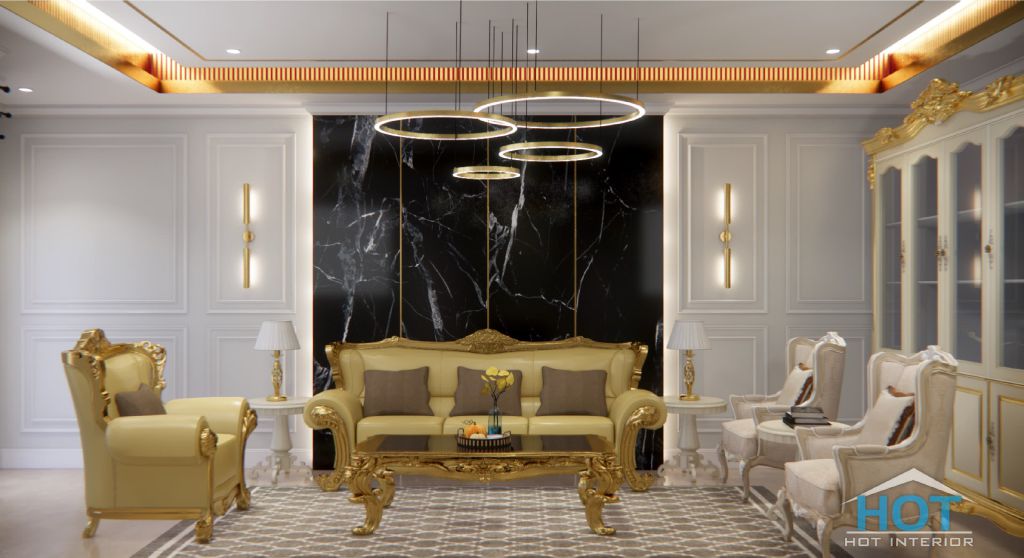 desain ruang tamu / livingroom Cibubur Country Versi 2 - Cikeas - Bogor 0161