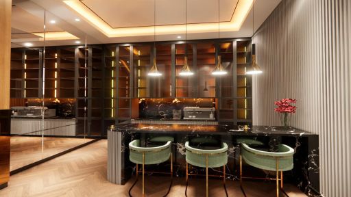 Desain ruangan kantor PT. unicare beauty cosmetindo tangerang