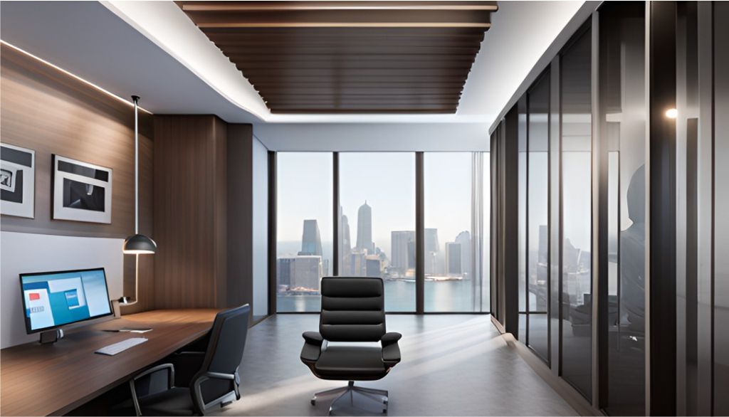 desain ruangan kantor minimalis modern Kemayoran - Jakarta Pusat, design modern minimalist office interior Kemayoran - Jakarta Pusat 0155