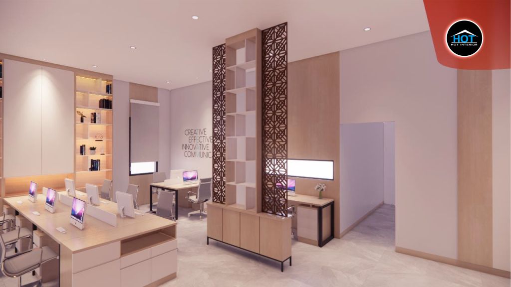 desain ruangan kantor minimalis IAI Salemba - Jakarta Selatan 7