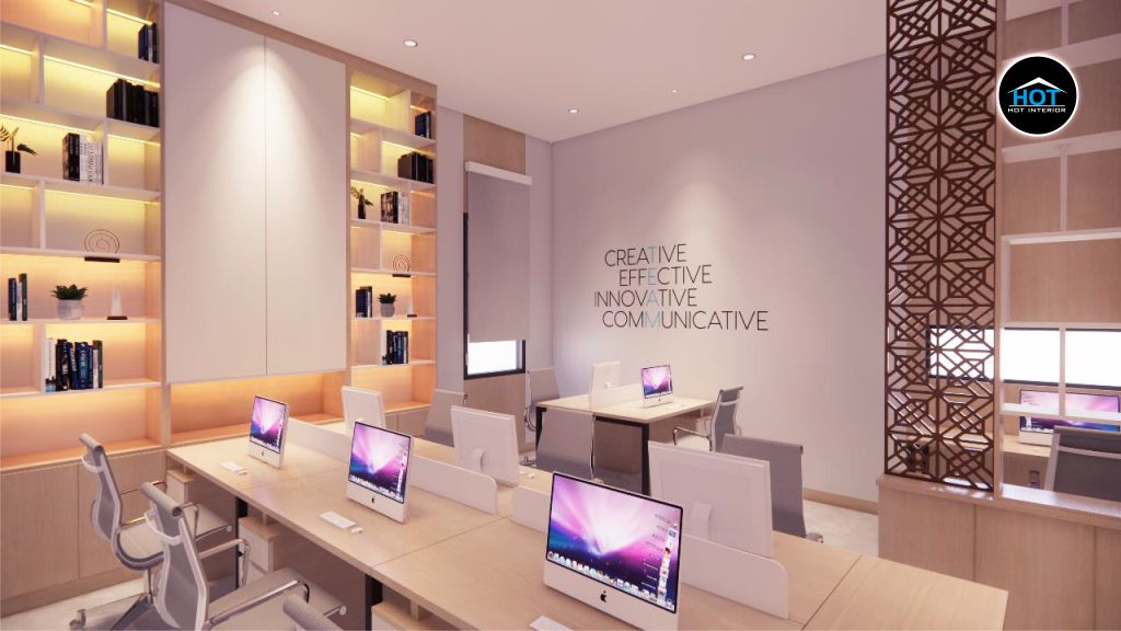 desain ruangan kantor minimalis IAI Salemba - Jakarta Selatan 9