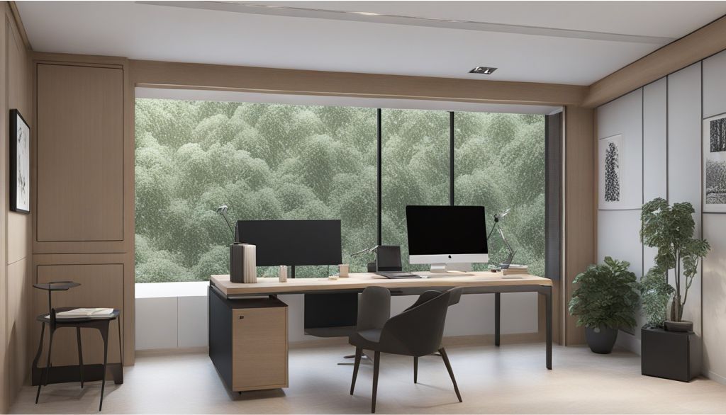 desain ruangan kantor minimalis cilandak - jakarta selatan 0178B