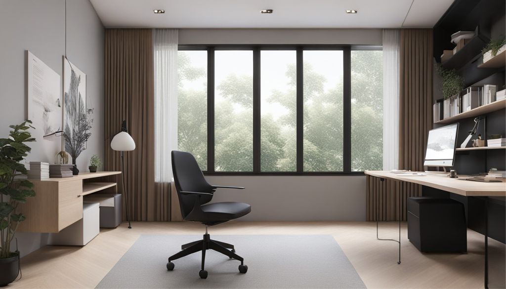 desain ruangan kantor minimalis cilandak - jakarta selatan 0178C