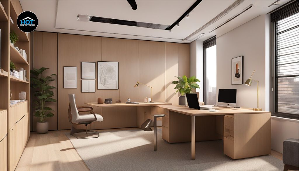 desain ruangan kantor minimalis di Jagakarsa - Jakarta Selatan 0179c