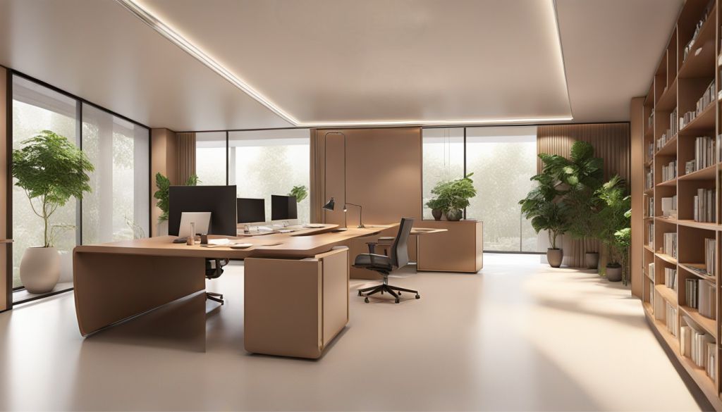 desain ruangan kantor kebayoran lama, kantor minimalis