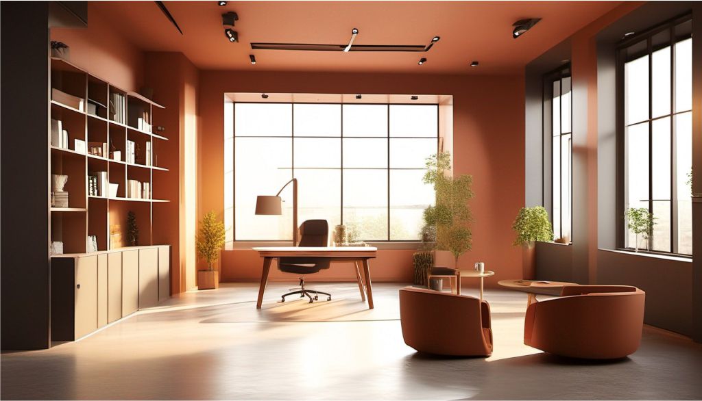 desain ruangan kantor kebayoran lama, kantor minimalis 0181b