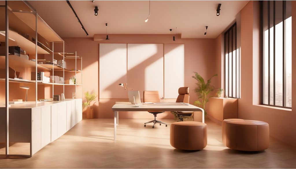 desain ruangan kantor kebayoran lama, kantor minimalis 0181c