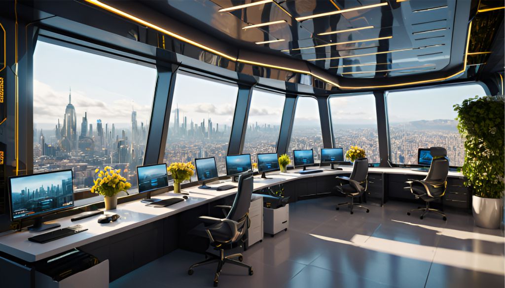 desain interior kantor di SCBD Lot 1 - Jakarta Selatan