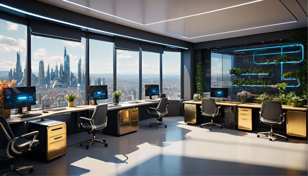 desain interior kantor di SCBD Lot 1 - Jakarta Selatan