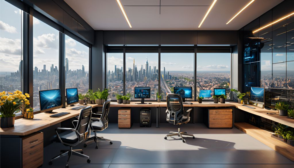 Desain Interior Kantor Minimalis di SCBD Lot 1 - Jakarta Selatan