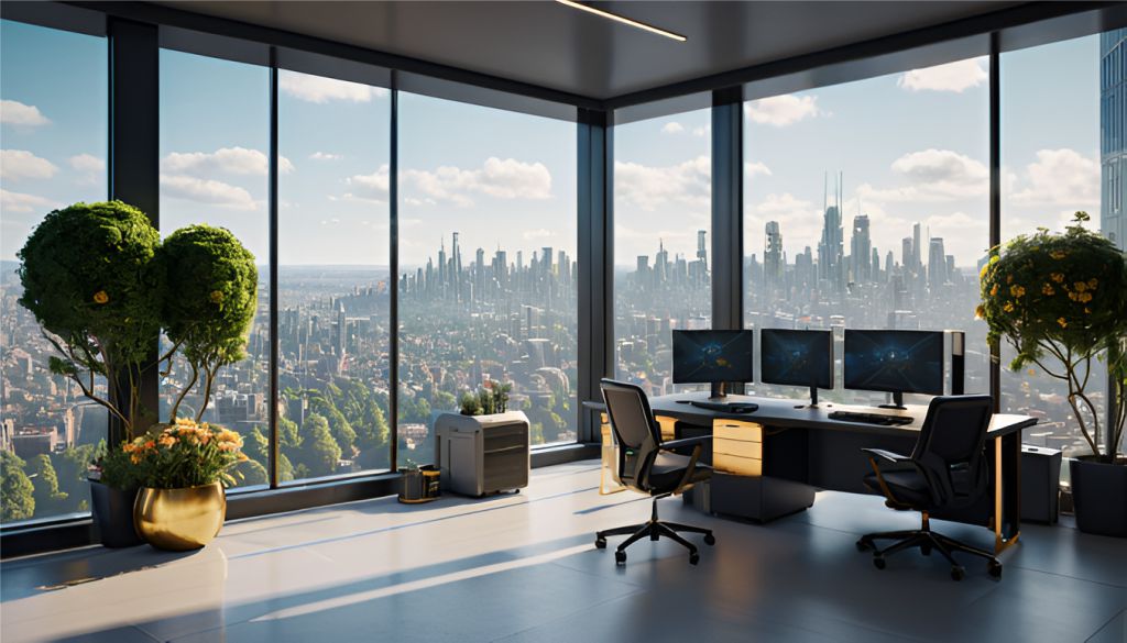 Desain Interior Kantor Minimalis di SCBD Lot 1 - Jakarta Selatan