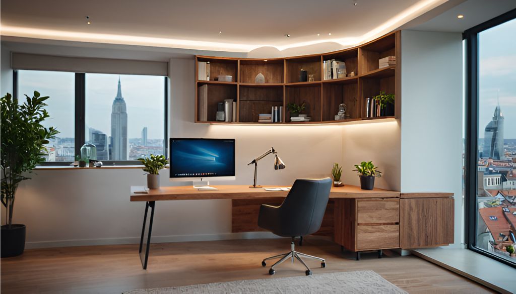 desain interior kantor minimalist di SCBD Lot.5 - Jakarta Selatan