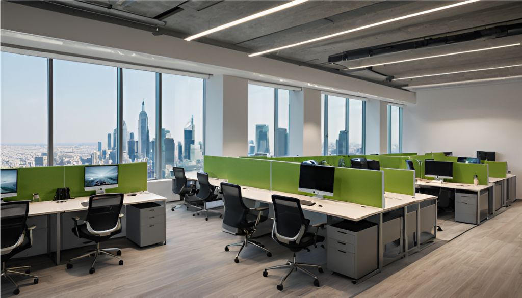 Desain interior ruang kantor di Mega Kuningan CBD - Jakarta Selatan