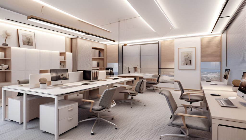 Jasa Interior Kantor di Mega Kuningan CBD - aokwood premier cosmo - Jakarta Selatan  0857-1717-3373