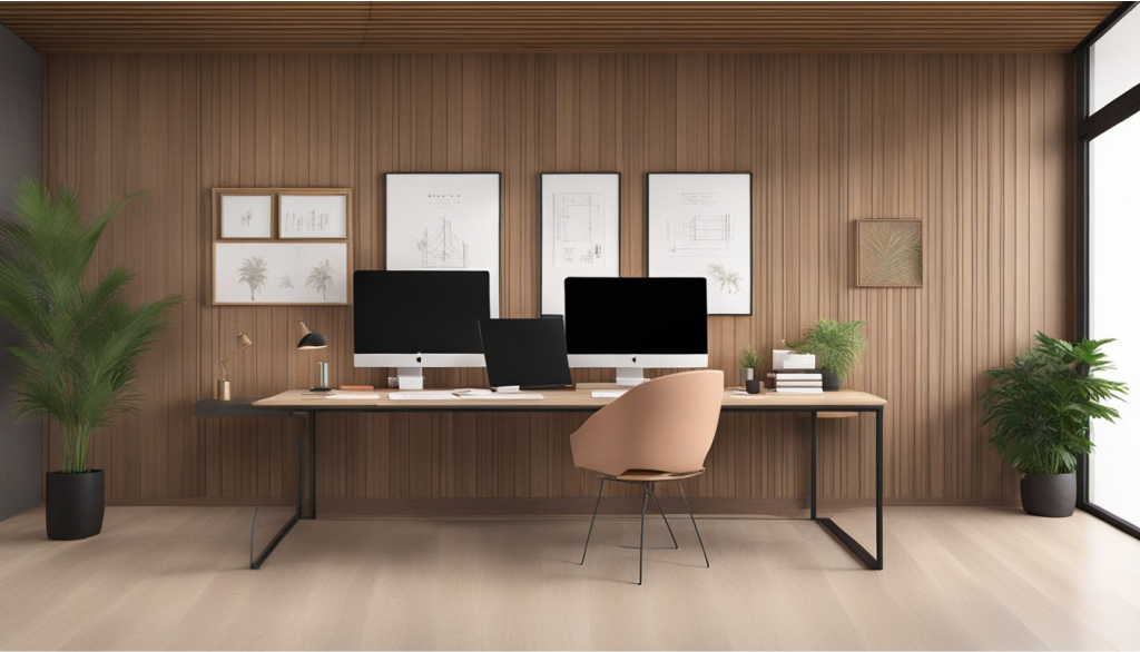 desain interior ruangan kantor minimalis cakung - jakarta timur