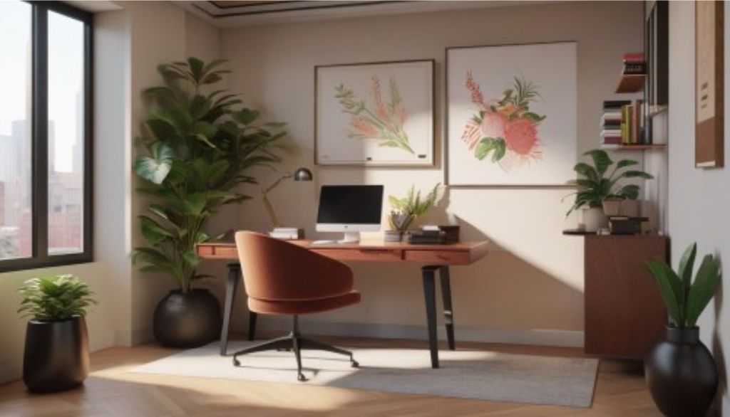 desain ruang kantor minimalis di Kramat Jati - Jakarta Timur c