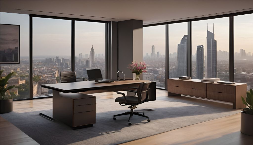 desain interior kantor minimalis di Penggilingan Kec. Cakung - Jakarta Timur