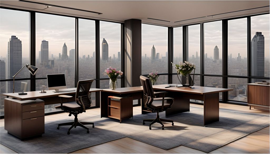 desain interior kantor minimalis di Penggilingan Kec. Cakung - Jakarta Timur - c