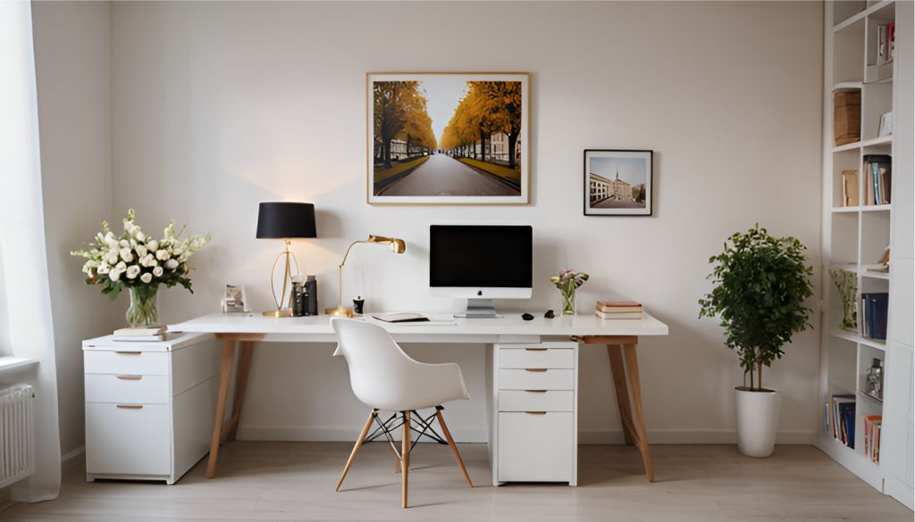 desain interior kantor minimalis di Bambu Apus Kec. Cipayung - Jakarta Timur - b