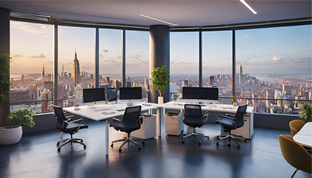 desain interior kantor di Ceger Kec. Cipayung - Jakarta Timur