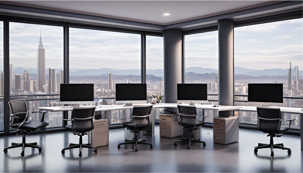 desain interior kantor di Ceger Kec. Cipayung - Jakarta Timur - B