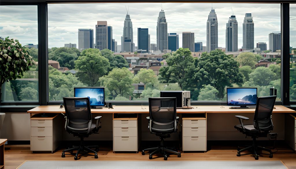 Jasa Interior Kantor di Jl. Gatot Subroto Kel. Menteng Dalam Kec. Tebet - Jakarta Selatan  0857-1717-3373