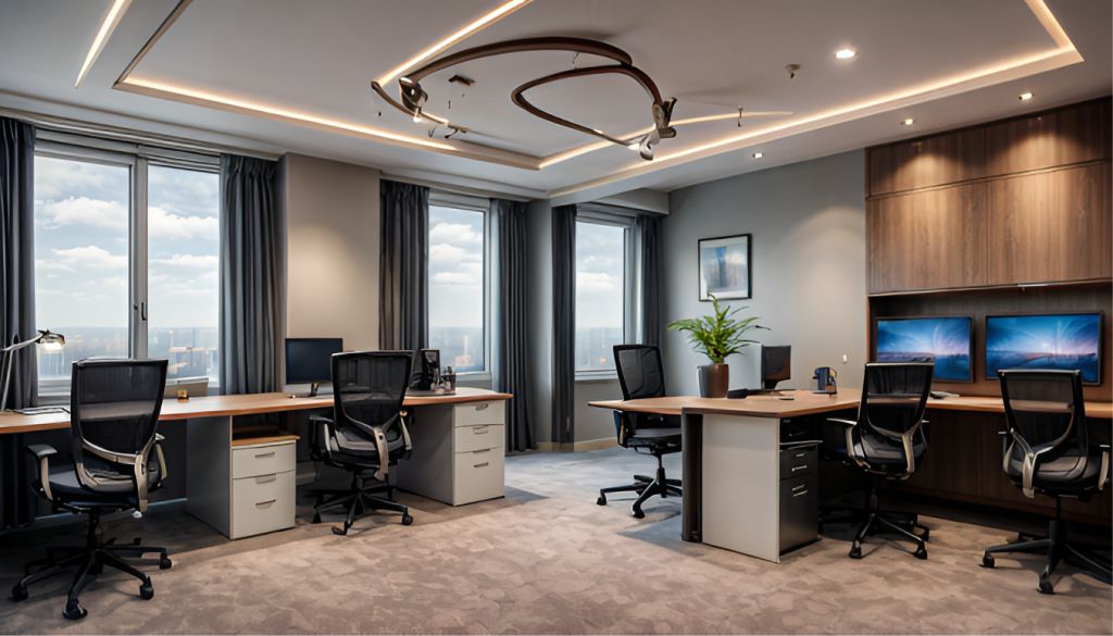 Desain interior kantor di Jl. Gatot Subroto Kel. Kuningan Timur Kec. Setia Budi - Jakarta Selatan