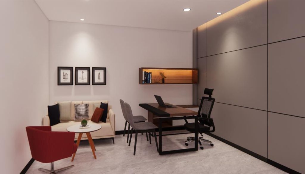 desain interior kantor minimalis PT. PT. Foseco Indonesia - Pulau Gadung - Jakarta Timur - 1