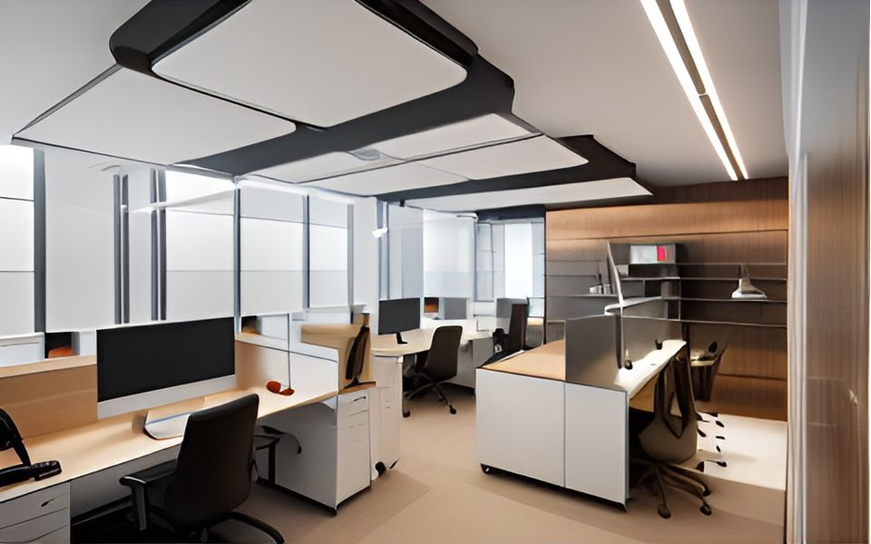 design ruangan kantor minimalis cangkuang - bandung, design office interior minimalist cangkuang bandung 0132d