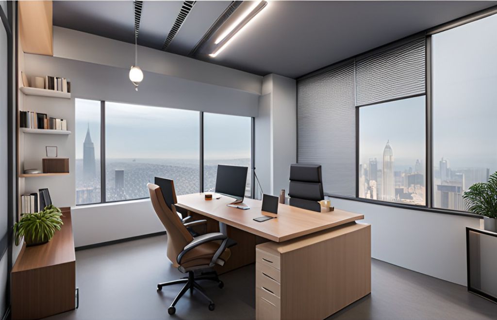 desain ruangan kantor minimalis Ibun - Bandung, design office interior minimalist Ibun - Bandung 0142d