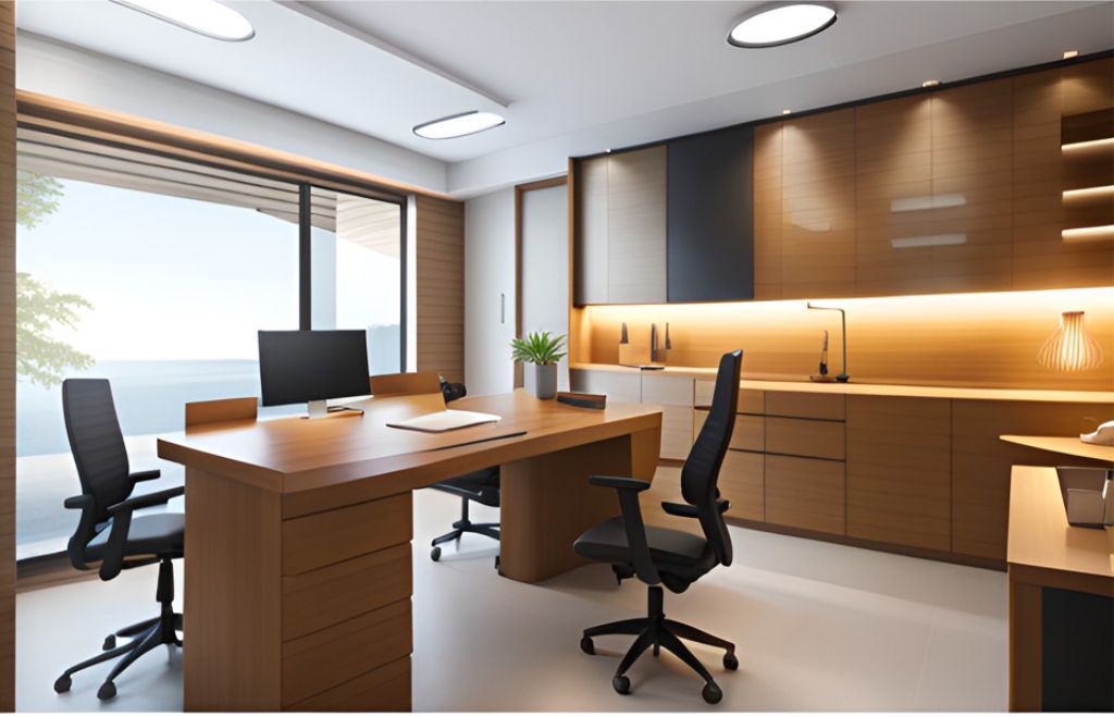 desain ruangan kantor minimalis Katapang - Bandung, design office interior minimalis Katapang - Bandung 0143d