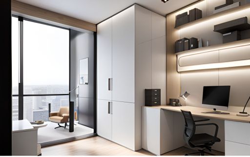 desain ruangan kantor margaasih - bandung, design office interior minimalist margaasih - bandung 0147a