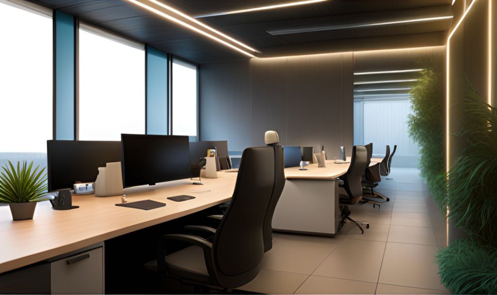 desain ruangan kantor minimalis Pacet - Bandung, design minimalist office interior Pacet -  Bandung 0150b