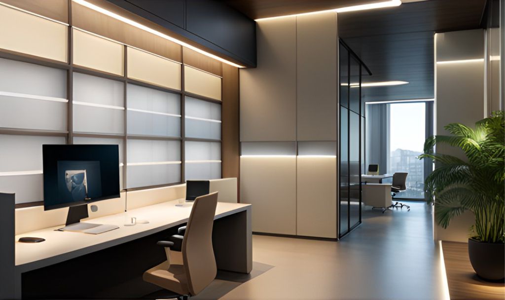 Jasa Interior Kantor Pacet - Bandung, design minimalist office interior Pacet - Bandung 0150d