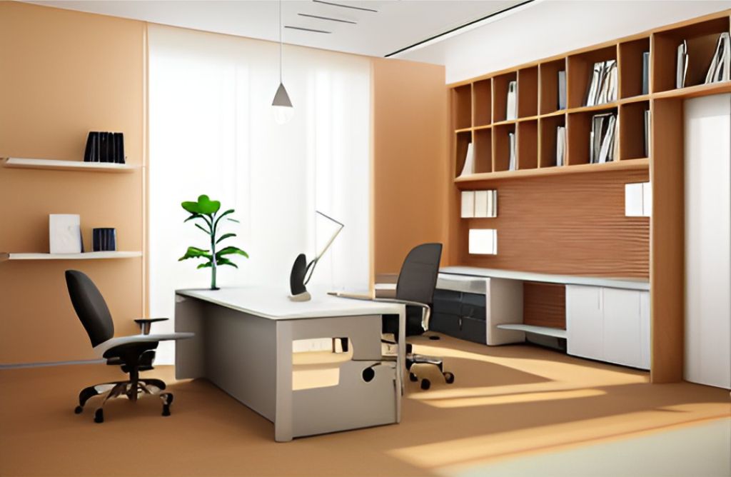 desain interior kantor minimalist ( design office interior miimalist )