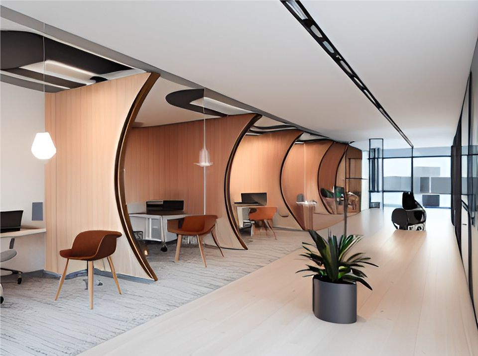 desain ruangan kantor minimalis karawang ( design office interior minimalist karawang )