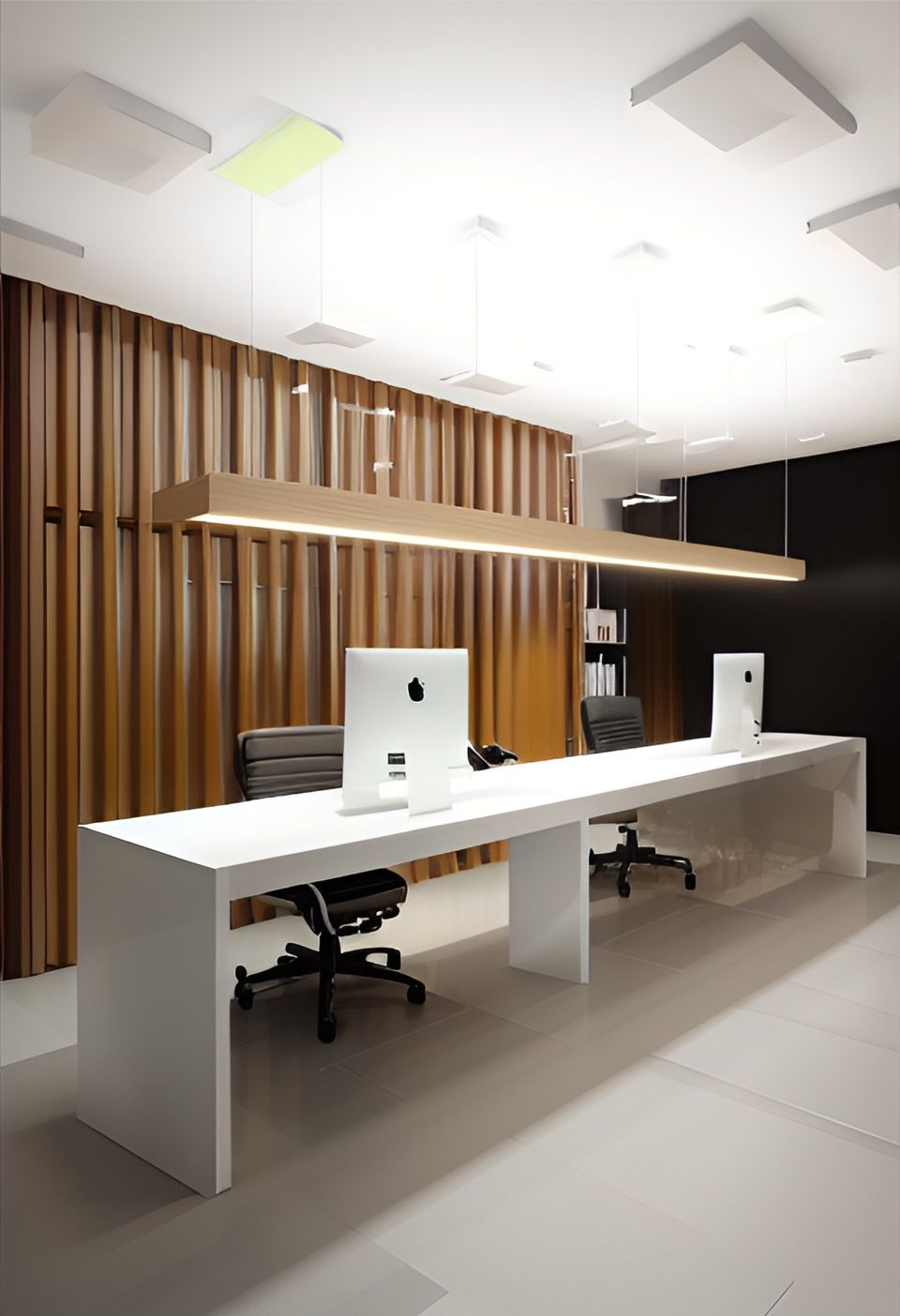 desain ruangan kantor majalengka, design office interior minimalist
