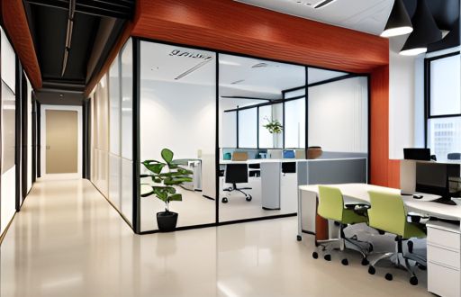 desain ruangan kantor subang minimalist, design office interior minimalist