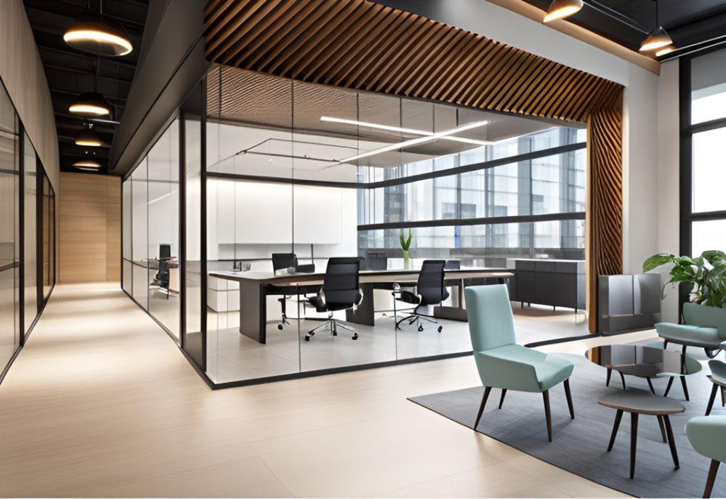 desain ruangan kantor cirebon / design office interior cirebon