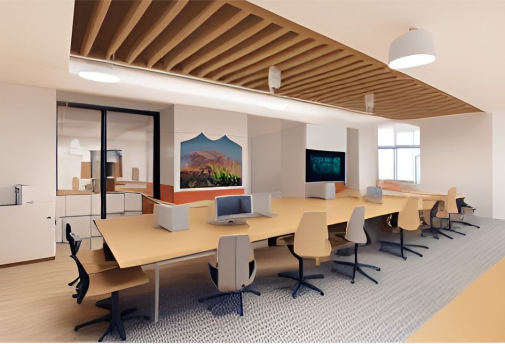 desain ruangan kantor sukabumi / design office interior sukabumi 0128b